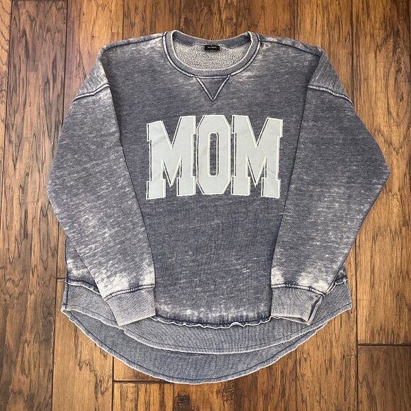 Charlie Southern Blue "Mom" Sweatshirt - Picture 1 of 3